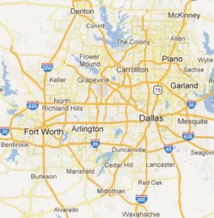 Map of Houston